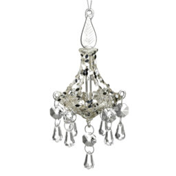 15cm Glass Hanging Figurine Ornament