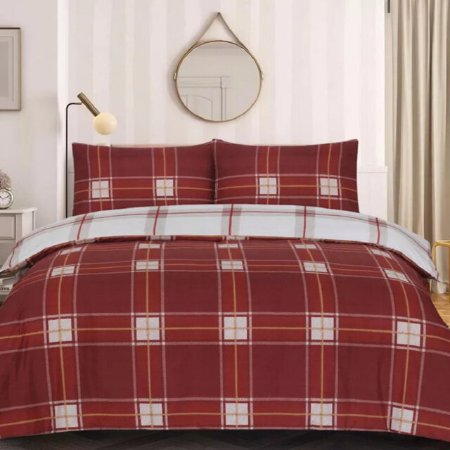 Cotton Duvet Cover Set with Pillowcases Included