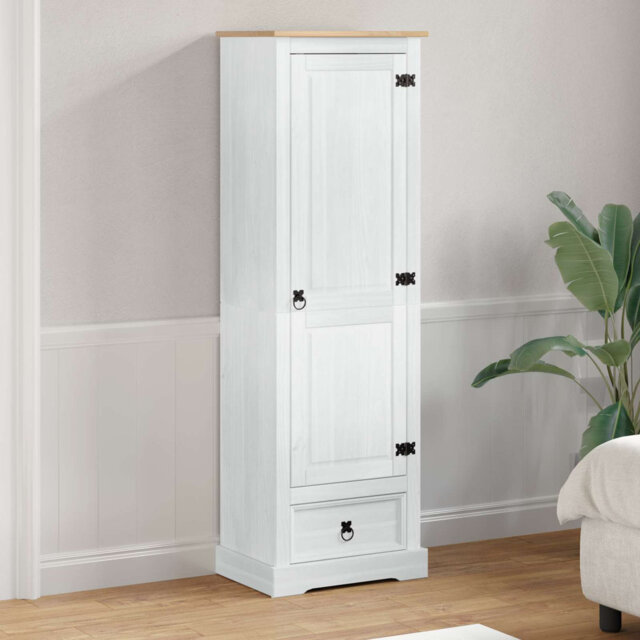 Wardrobes with Drawer with Shelf with Storage Solid Pine Wood Rustic