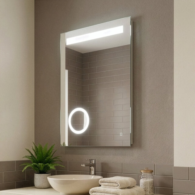Halington Illuminated Bathroom/Vanity Mirror