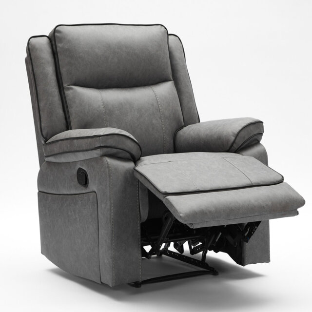 Manual Reclining Sofa Suite Recliner Couch Sofa