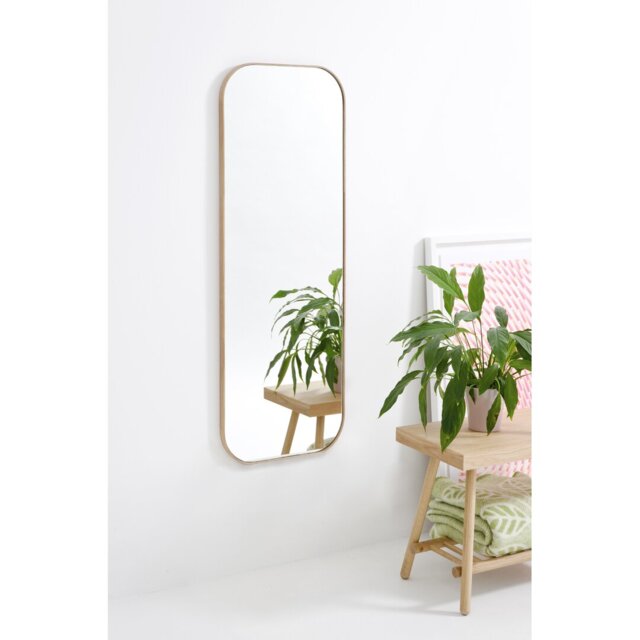 Imler Solid Wood Rectangle Mirror