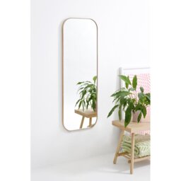 Imler Solid Wood Rectangle Mirror