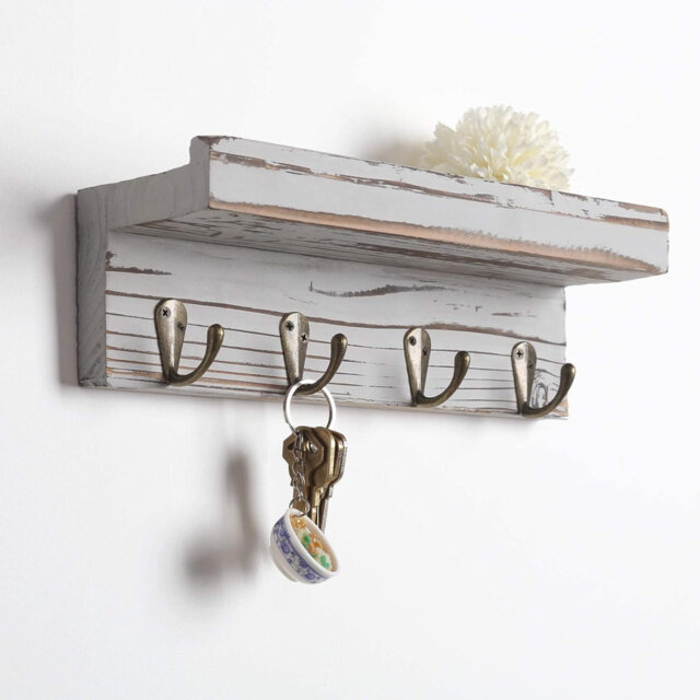 Worchester Wall Organizer with Key Hooks