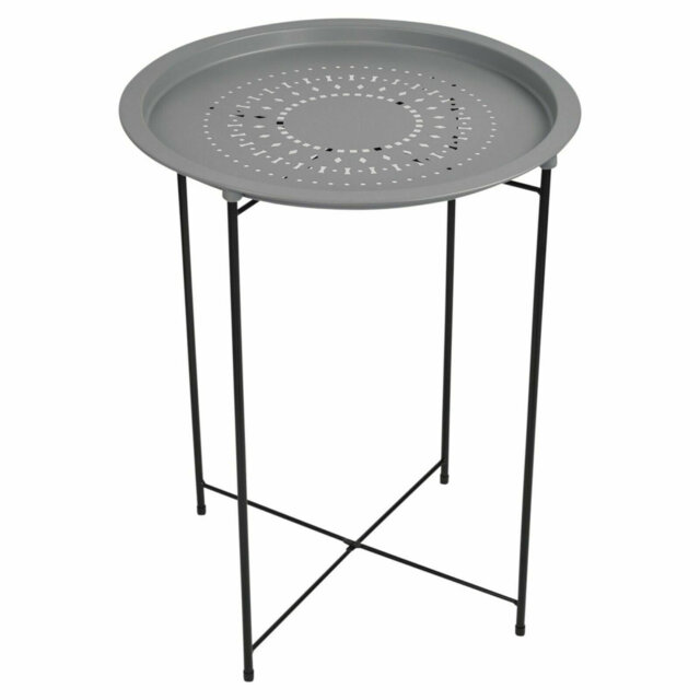 Round Metal Outdoor Bistro Table , 52cm cm W 52cm cm D