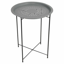 Round Metal Outdoor Bistro Table , 52cm cm W 52cm cm D