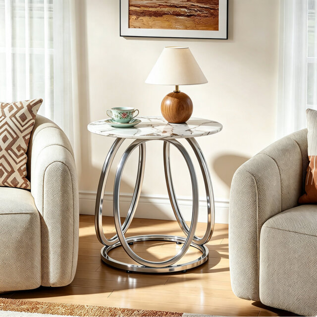 Three Leg Round Side Table