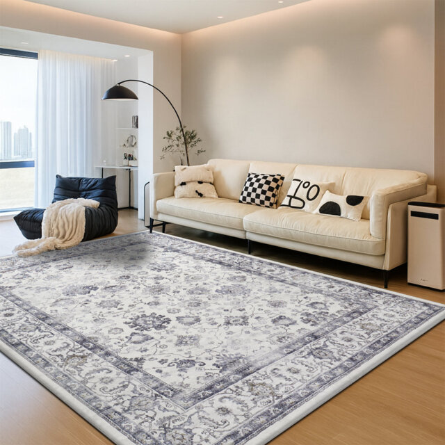 Vintage Oriental Area Rug â Living Room Large Rug for Cozy and Stylish Spaces