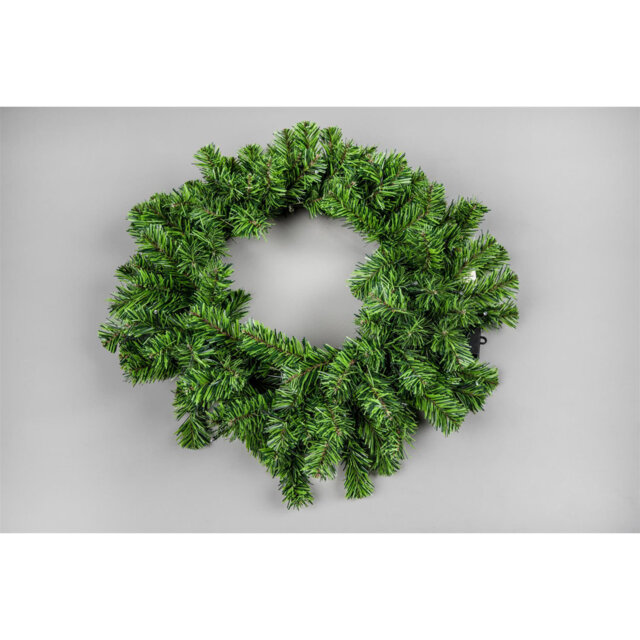 Faux Lighted PVC 21.65cm Christmas Wreath