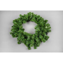 Faux Lighted PVC 21.65cm Christmas Wreath
