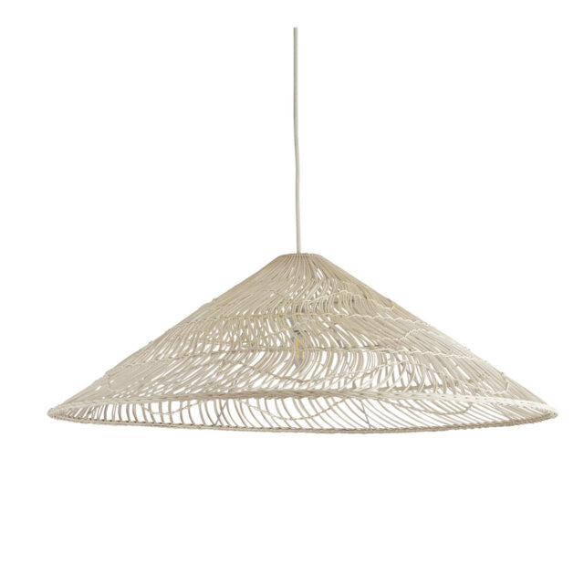 23Cm H Bamboo/Rattan Empire Lamp Shade ( Clip On ) in Natural
