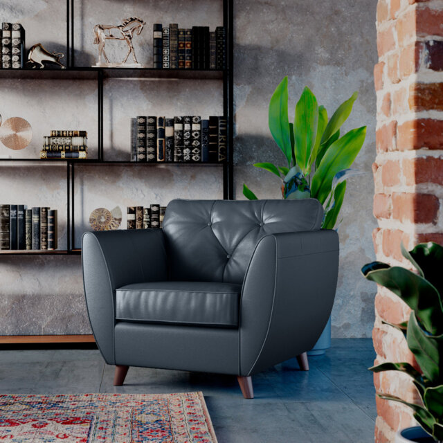 Marylin Leather Armchair
