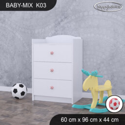 Baby Mix Kids 3 - Drawer Dresser