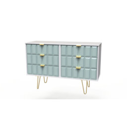 Fully Assembled Aliina 6 - Drawer Chest of Drawers