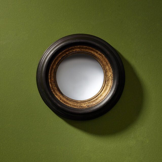 Plevna Solid Wood Circle Mirror