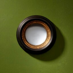 Plevna Solid Wood Circle Mirror