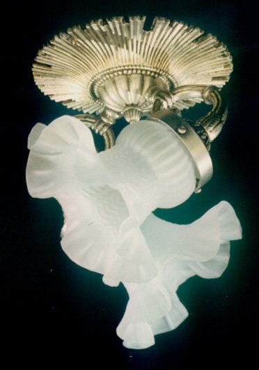 Cowie Glass Semi Flush Mount