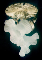 Cowie Glass Semi Flush Mount