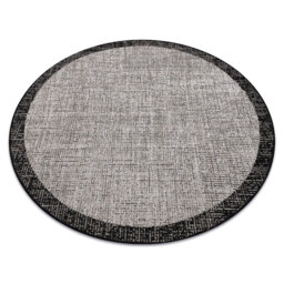 Eliada Grey/Black Indoor/Outdoor Rug