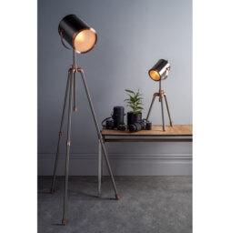 Linnie 131cm Antique Silver Task Floor Lamp