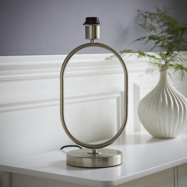 Demetry Metal Lamp Base Lamp