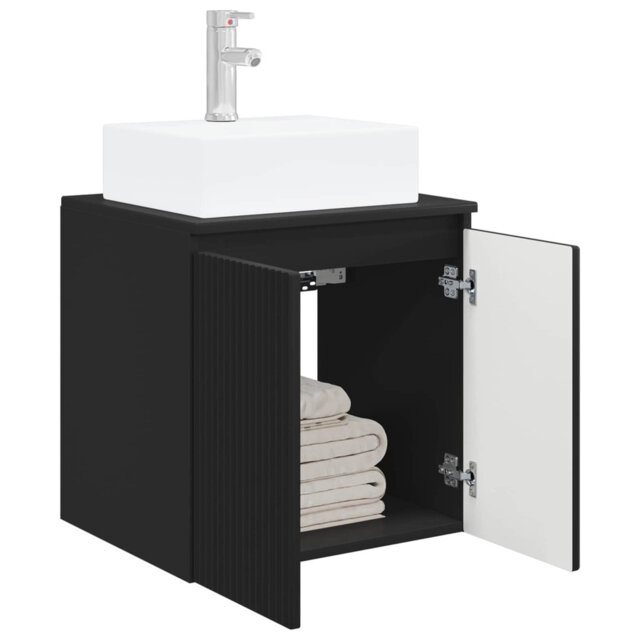 Single Bathroom Vanity with Ceramic Basin