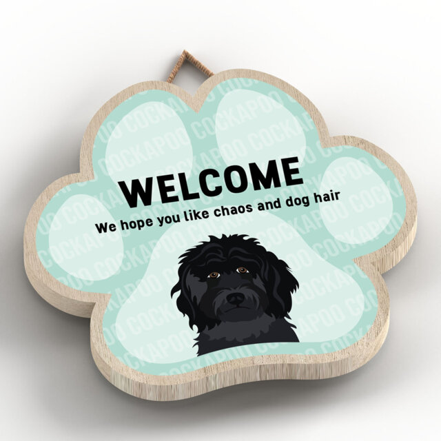 Cockapoo 3 Welcome Wall Décor