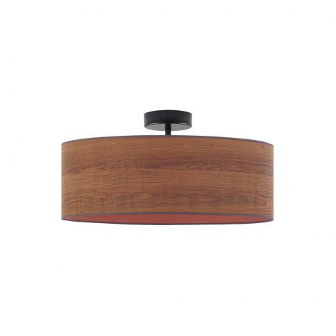 Bisono-Miro Fabric Semi Flush Mount