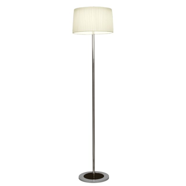Nude 154cm Polished Chrome Plated Traditional Floor Lamp