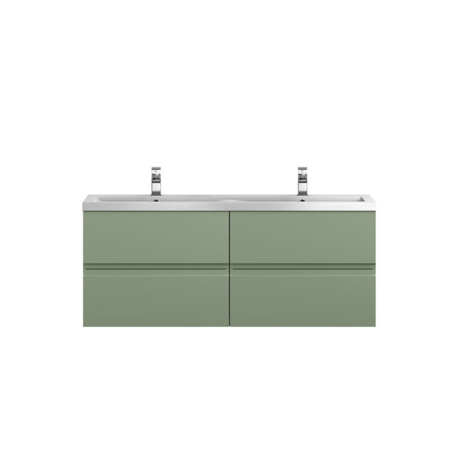Urban 1205mm Wall Hung Double Vanity Unit