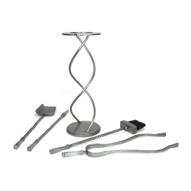 Steel Fireplace Tool Set