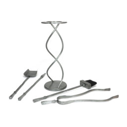 Steel Fireplace Tool Set