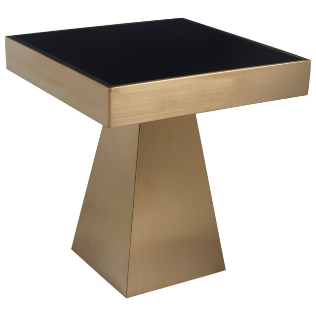 Avtar Glass Top End Table