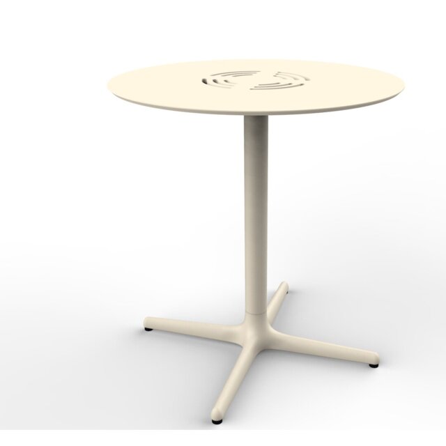 Toledo Round Metal Base Dining Table