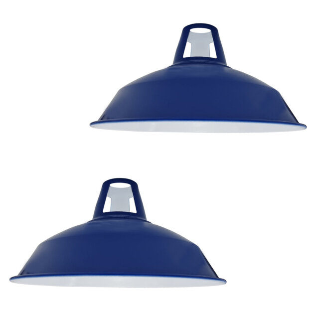 Alkis 16cm H Metal Barn Slotted Lamp Shade ( Uno )