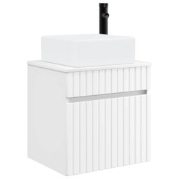 Single Bathroom Vanity with Ceramic Basin