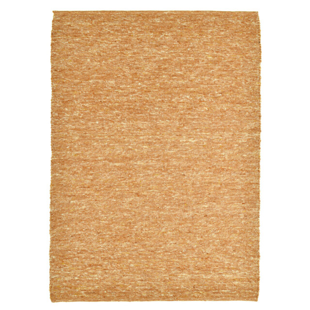 Hand Woven Wool Terracotta Indoor Rug