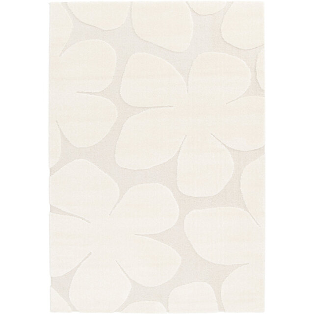Machine Woven Rug, Polypropylene Plastic polyester ,Floral Pattern