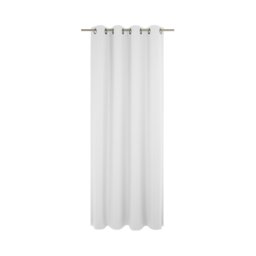 Sunday 82% Polyester And 18% Cotton Semi Sheer Curtain Single Panel