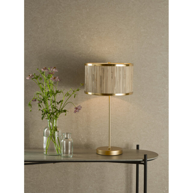 Fenella Table Lamp Gold Leaf