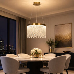 1 - Light Crystal LED Chandelier
