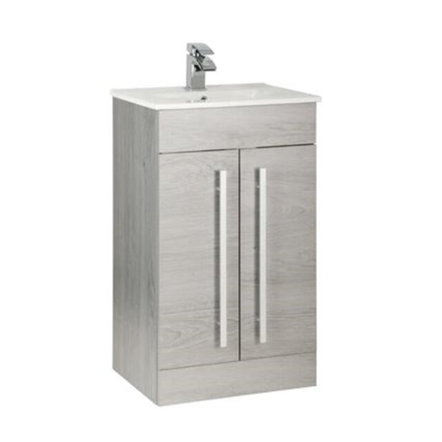 Clifton 500mm Single Bathroom Vanity with Vitreous China Basin