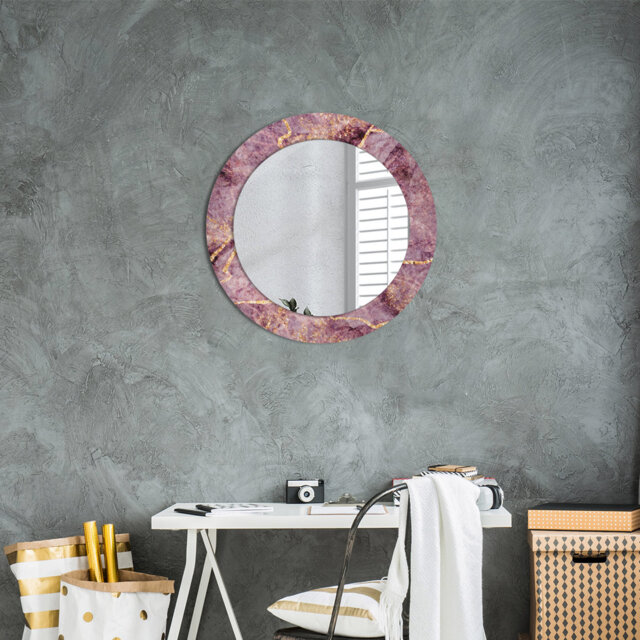 Huldar Glass Flat Wall Mirror