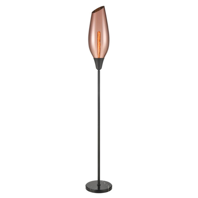 Mingua 173cm Polished Torchiere Floor Lamp
