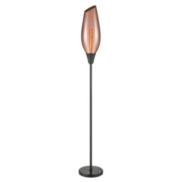 Mingua 173cm Polished Torchiere Floor Lamp