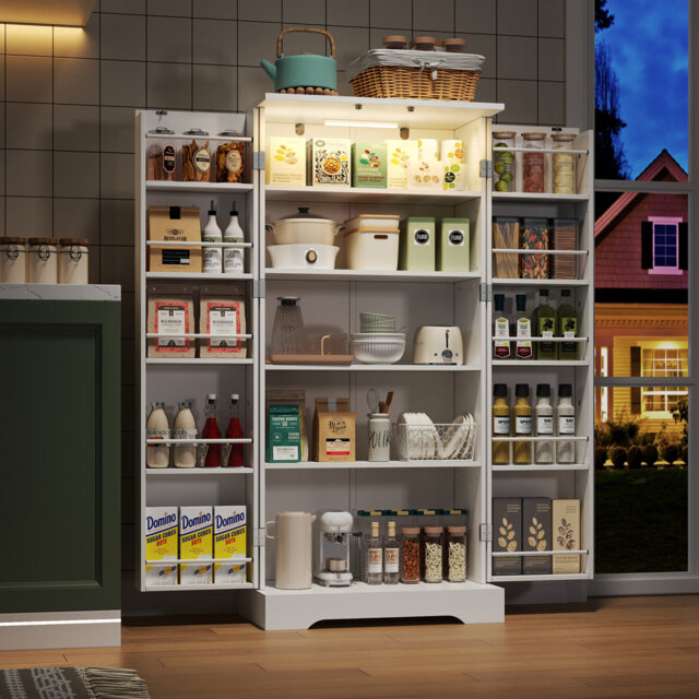 128cm Kitchen Pantry