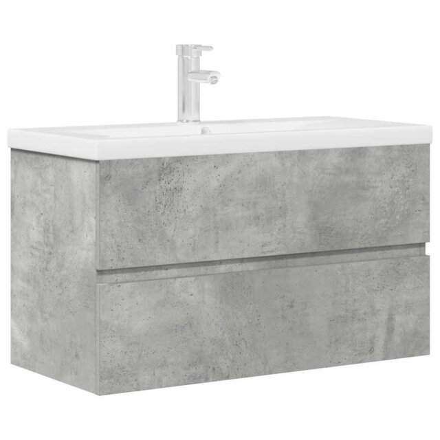 Benjahmin 80mm Single Bathroom Vanity with Ceramic Basin
