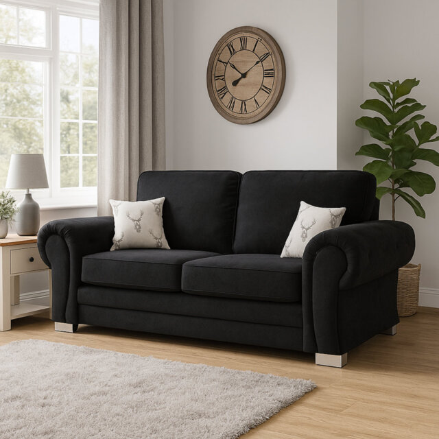 Verona 3 Seater High Back Sofa Perfect Comfort and Style for Your Living Room