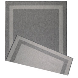 Crystral Solid Colour Hand Woven Indoor / Outdoor Area Rug