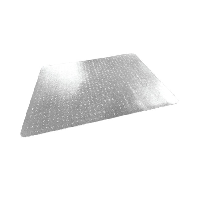 PVC Rectangular Chair Mat for Low Pile Carpets up to 6mm - Cleartex TrYlok